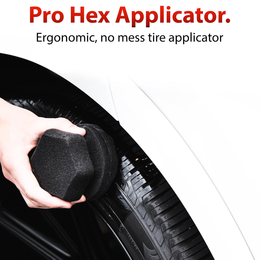 Adam's Polishes Pro Hex Grip applicator handle designed for comfort during detailing