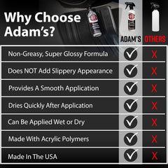 USA-made packaging of Adam's Polishes Rubber Mat & Liner Protectant