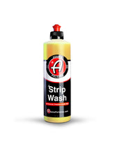 Adam's Polishes Strip Wash suds close-up for deep cleaning and wax removal.