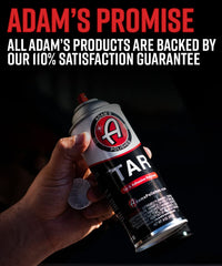 Adam's Polishes Tar 9oz road tar cleanup during driveway detailing.