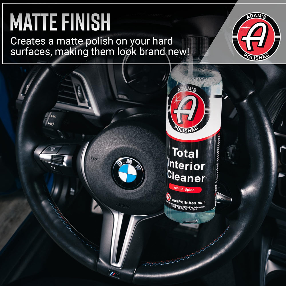Adam's Polishes easy detailing with soft cloth for best results.