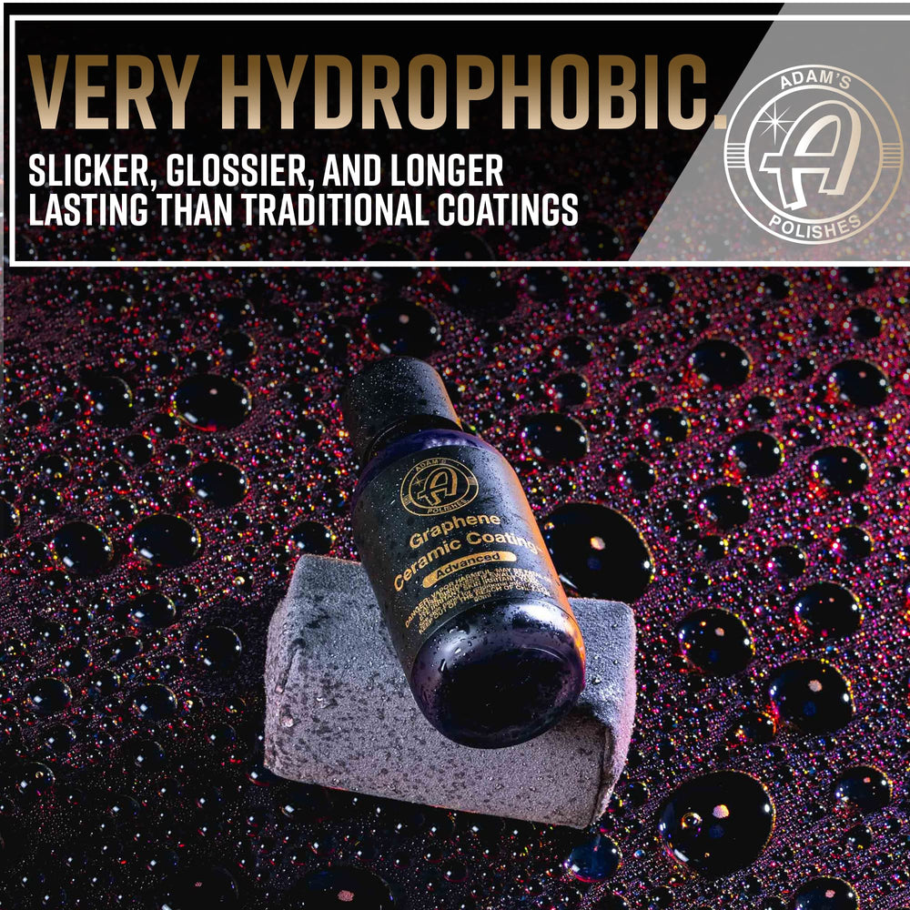 Adam's Polishes graphene coating delivers an ultra-high gloss finish.