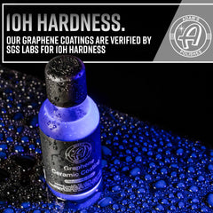 Adam's Polishes UV Graphene surface prep demonstrates clean adhesion foundation