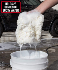 Adam's Polishes wool pad grip provides control.