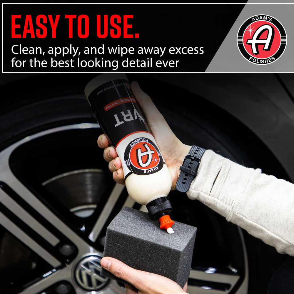 Adam's Silica Infused VRT prevents sling on painted surfaces during drive