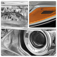 AdcarLights Camry headlight chrome housing detail for premium finish.
