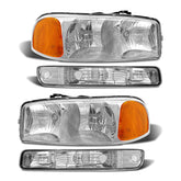 ADCARLIGHTS headlight assembly left side for GMC Sierra improving night visibility