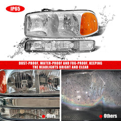 ADCARLIGHTS chrome housing close-up showing durable build for harsh weather