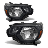 ADCARLIGHTS left headlight assembly for Tacoma with amber reflector enhances nighttime visibility