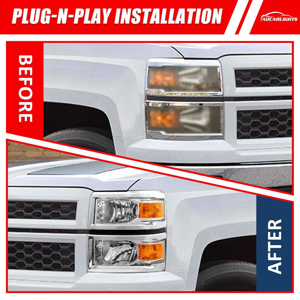 Adcarlights UV coated PC lens delivers durable, clear vision in bright conditions.