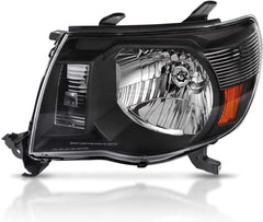 Front assembly view showing clear lens and OEM-like fit.