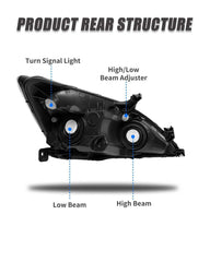 ADCARLIGHTS uv coated pc lens detail improves clarity