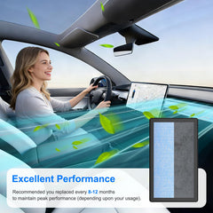 ADDUBEAU Model 3/Y cabin filter designed to resist deformation in harsh conditions.