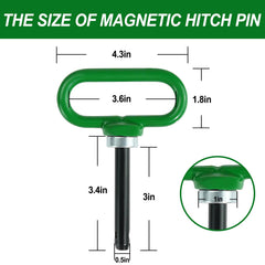 Adorish hitch bracket with slotted holes showing easy alignment