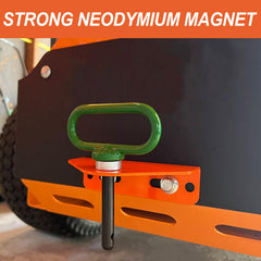 Adorish package includes hitch, magnetic pin, and two bolts