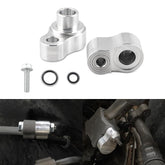 ADTOPI rear AC block-off kit plates closeup show durable aluminum construction.