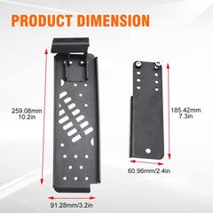 ADTOPI non-slip surface keeps your foot securely in place.