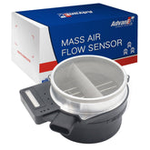 AdvanEX MAF sensor front view, compact design for precise air intake measurement