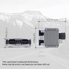 AdvanEX cooling fan module for Ford Edge front connection supports precise control