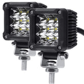 Adzoon 2-inch LED pod spot light on the front for clear night visibility.