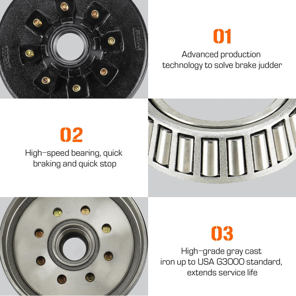 Aeagle 14125A outer cone bearing compatible with standard lube axles.