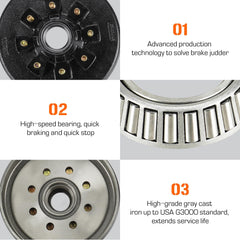 Aeagle 14125A outer cone bearing compatible with standard lube axles.