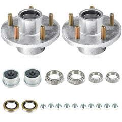 Aeagle 2-sets 5-hole idler hub kit on a 4.5 inch bolt circle for 3,500lb trailers