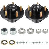 Aeagle 4.5-inch idler hub ready for trailer use, delivering smooth braking.