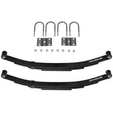Aeagle 25-1/4 inch double-eye spring with four leaves for heavy trailer loads