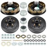 Aeagle brake drum from the kit in durable gray cast iron finish for 3,500 lb axles