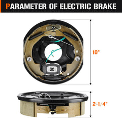 Aeagle inner cone bearing L68149 mounted for 3,500 lb axles