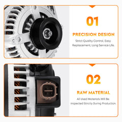 Aeagle label and markings, 12V, SD6, quick verification for replacement compatibility.