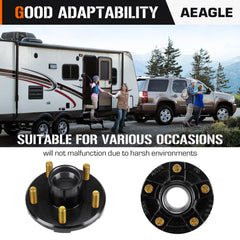 Aeagle braking performance reminder showing reliable stopping across roads.