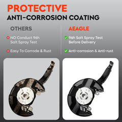 Aeagle brand-new steering knuckle provides reliable replacement components.