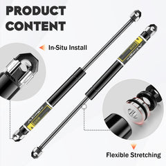 Aeagle compressed-length hood strut (7.99 in) designed for tight engine bays.