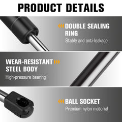 Aeagle extended lift length demonstrates smooth, controlled hood support