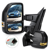 Aeagle F-150 towing mirror left assembly enhances side visibility and safety.