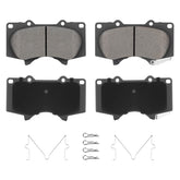 Aeagle front ceramic brake pads with a 53-inch plate for reliable stopping