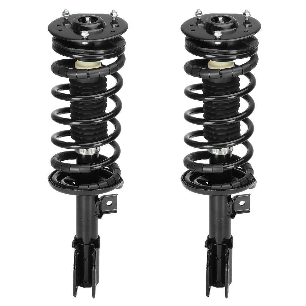 Aeagle front-left strut shock assembly with coil spring for Saturn Vue improves ride comfort