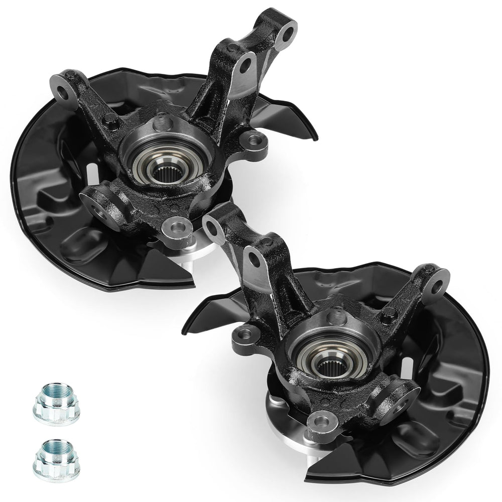 Aeagle front steering knuckle for Toyota Corolla left side with corrosion-resistant finish.