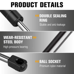 Aeagle tailgate shock for Enclave installs with basic tools.