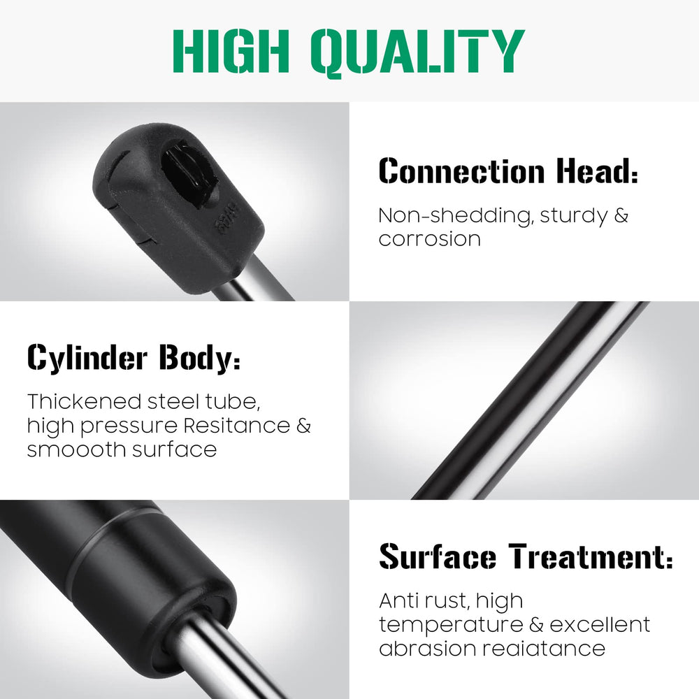 Aeagle hood-lift-compressed-length-9-88-in ensures compact storage when closed