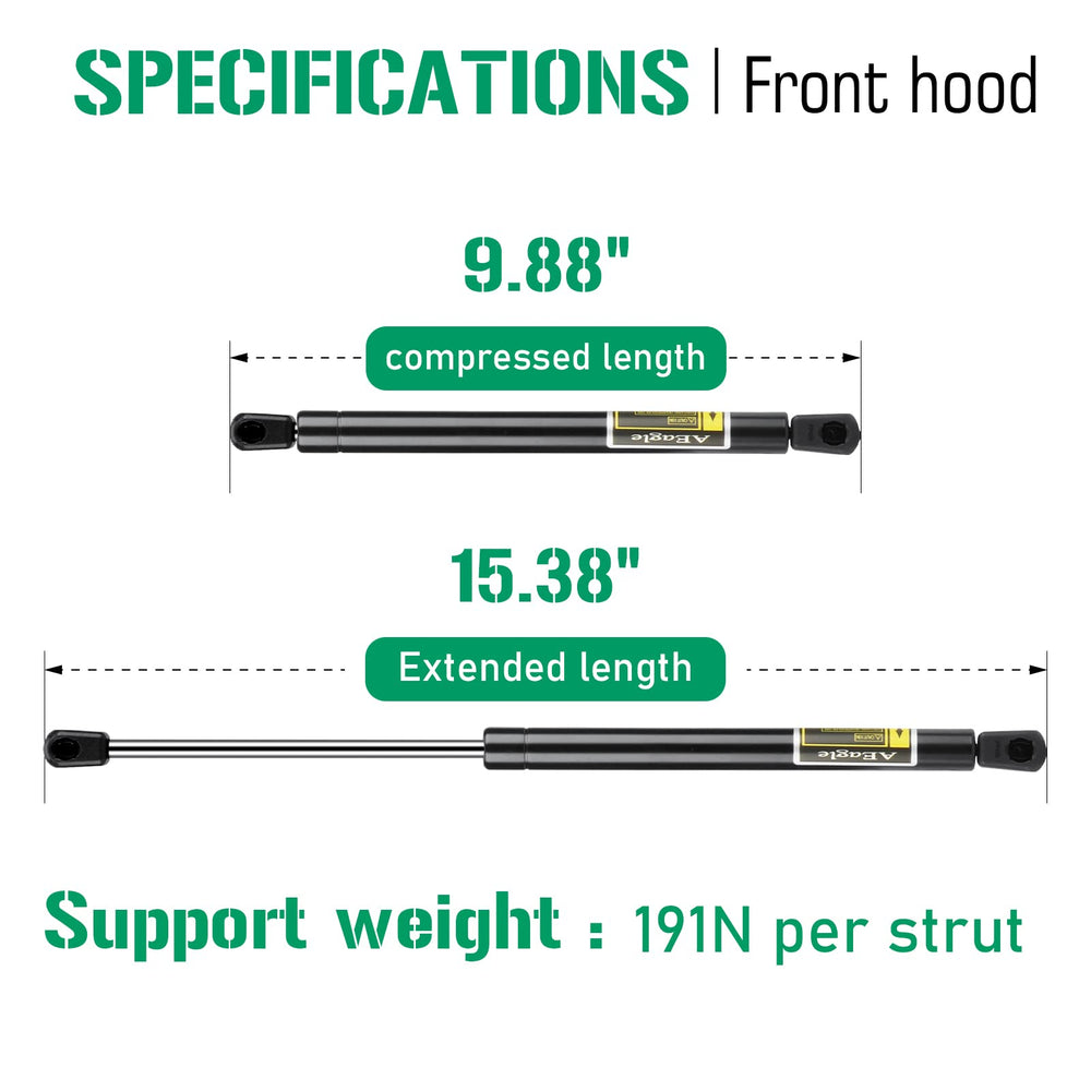 Aeagle hood-lift-extended-length-15-38-in offers strong stay for tall engine compartments