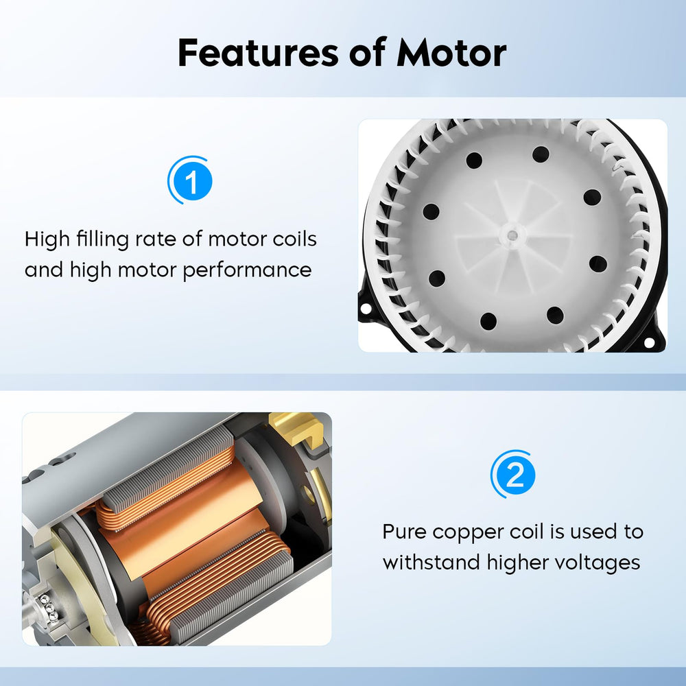 Aeagle Lincoln Navigator blower motor assembly, robust materials for HVAC performance