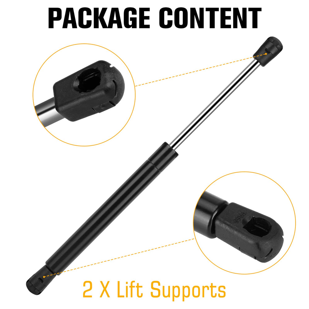Aeagle powder-coated cylinders for lasting hood support and reliability.
