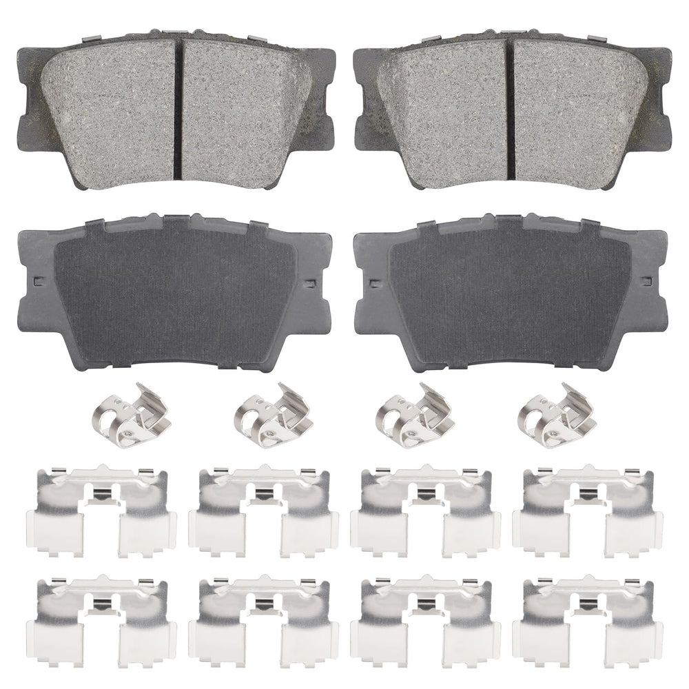 Aeagle rear ceramic brake pads for Camry pad assembly provide quiet braking and reliability