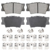 Aeagle rear ceramic brake pads for Camry pad assembly provide quiet braking and reliability