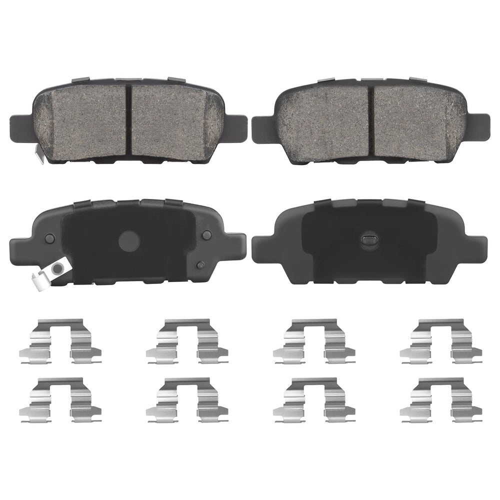 Aeagle rear ceramic brake pads for Nissan Altima offer quieter braking and durable wear.
