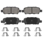 Aeagle rear ceramic brake pads for Nissan Altima offer quieter braking and durable wear.