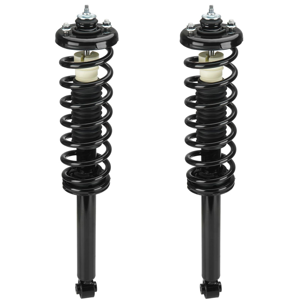 Aeagle rear-left strut shock assembly with coil spring improves ride comfort and stability for Honda Accord